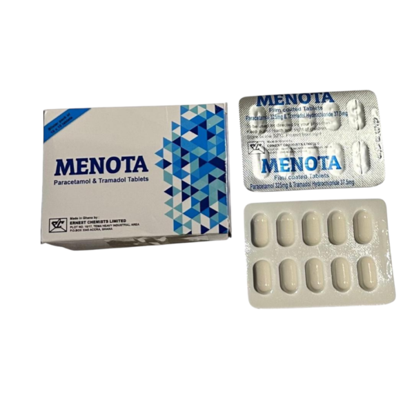 Menota: Paracetamol and Tramadol