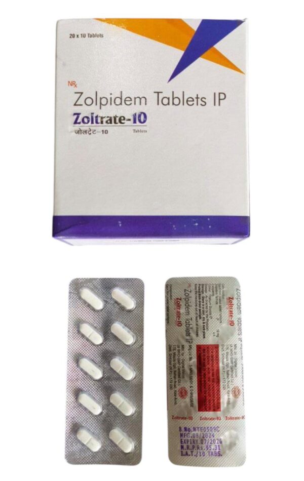 Zolpidem Zoltrate-10mg