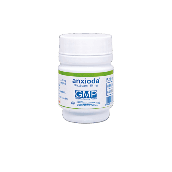 Anxioda GMP Diazepam 10mg (100 Tablets)